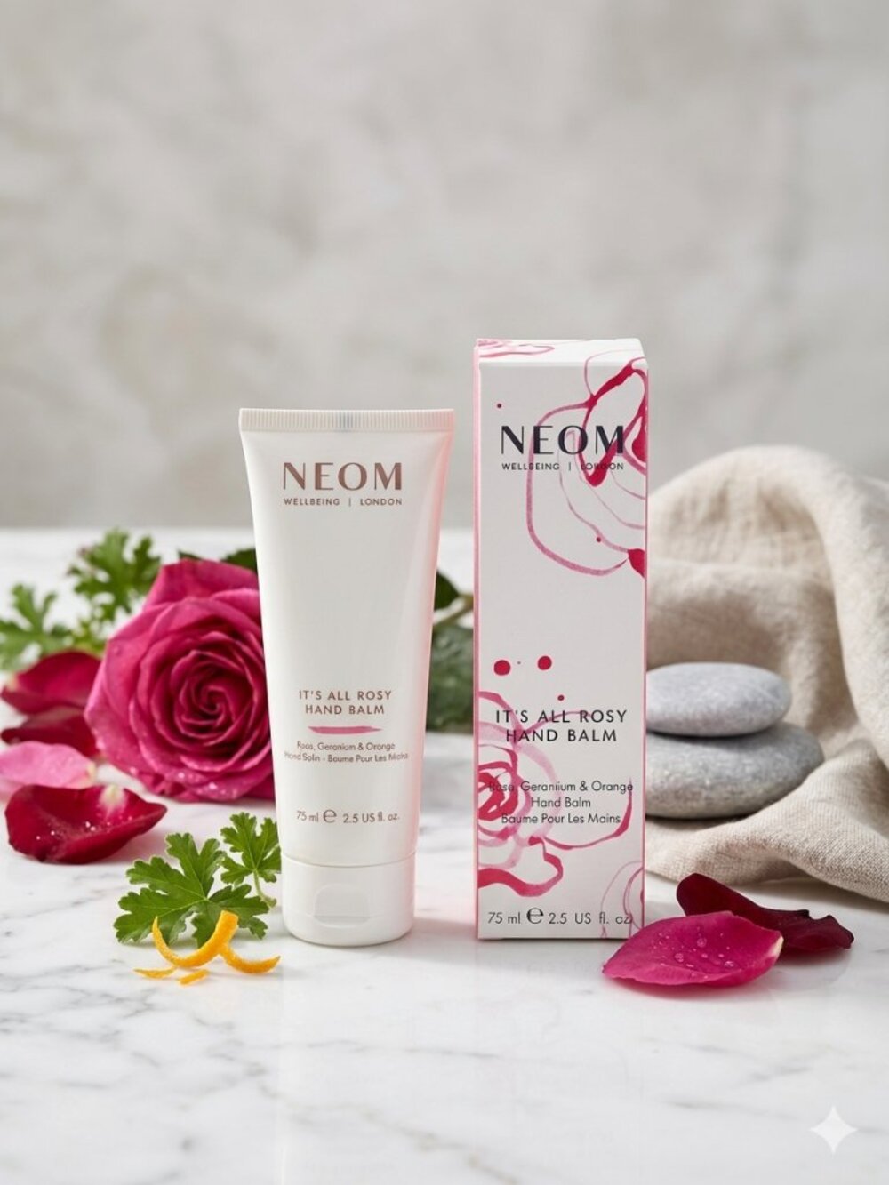 NEOM Wellbeing It’s All Rosy Hand Balm